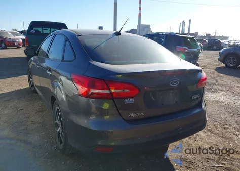 2017 Ford Focus Sel из США, поврежденный, VIN 1FADP3H2XHL257512